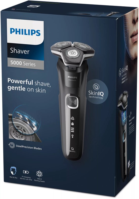 Philips Shaver 5000 Series S5898/25 - Elektrisch scheerapparaat – met trimmer – mannen