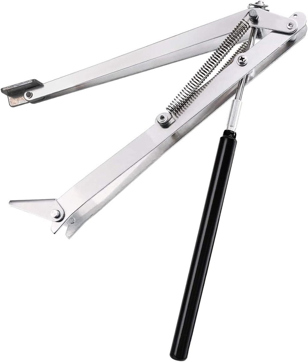 Automatische Raamopener - Kasventilator Hefsysteem - Klimaatregeling Kas - Zonne-energie Gedreven - Max 45 cm Hefhoogte - Zilver
