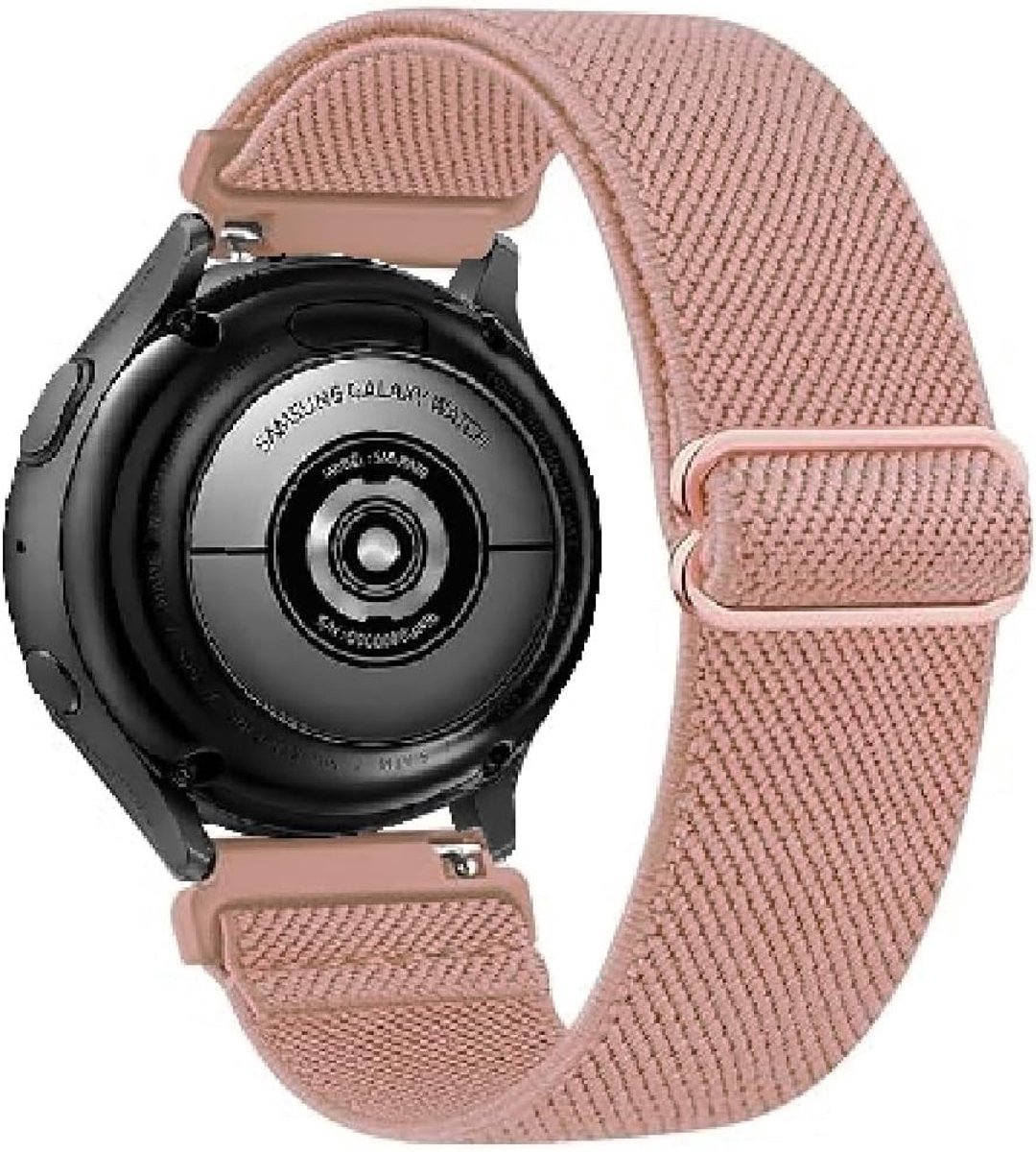Nylon elastische horlogeband voor 45 mm Galaxy Watch 3 en 46 mm Galaxy Watch, 22 mm vervangende strap voor Gear S3 Classic en Frontier