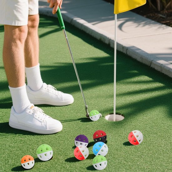 24 Honkbaltrainingsballen 42mm - Set van Kleine Honkbalgolfoefenballen - Ideaal voor Slaan, Pitchen en Slagtraining — afbeelding 3