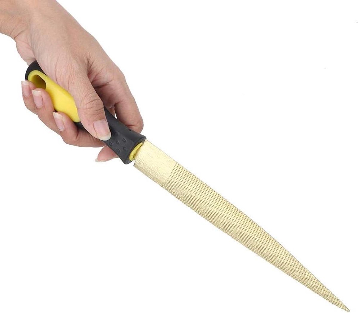 Houtrasp - Houtvijl - Houtbewerking - Koolstofstaal - 8 Inch - Goud