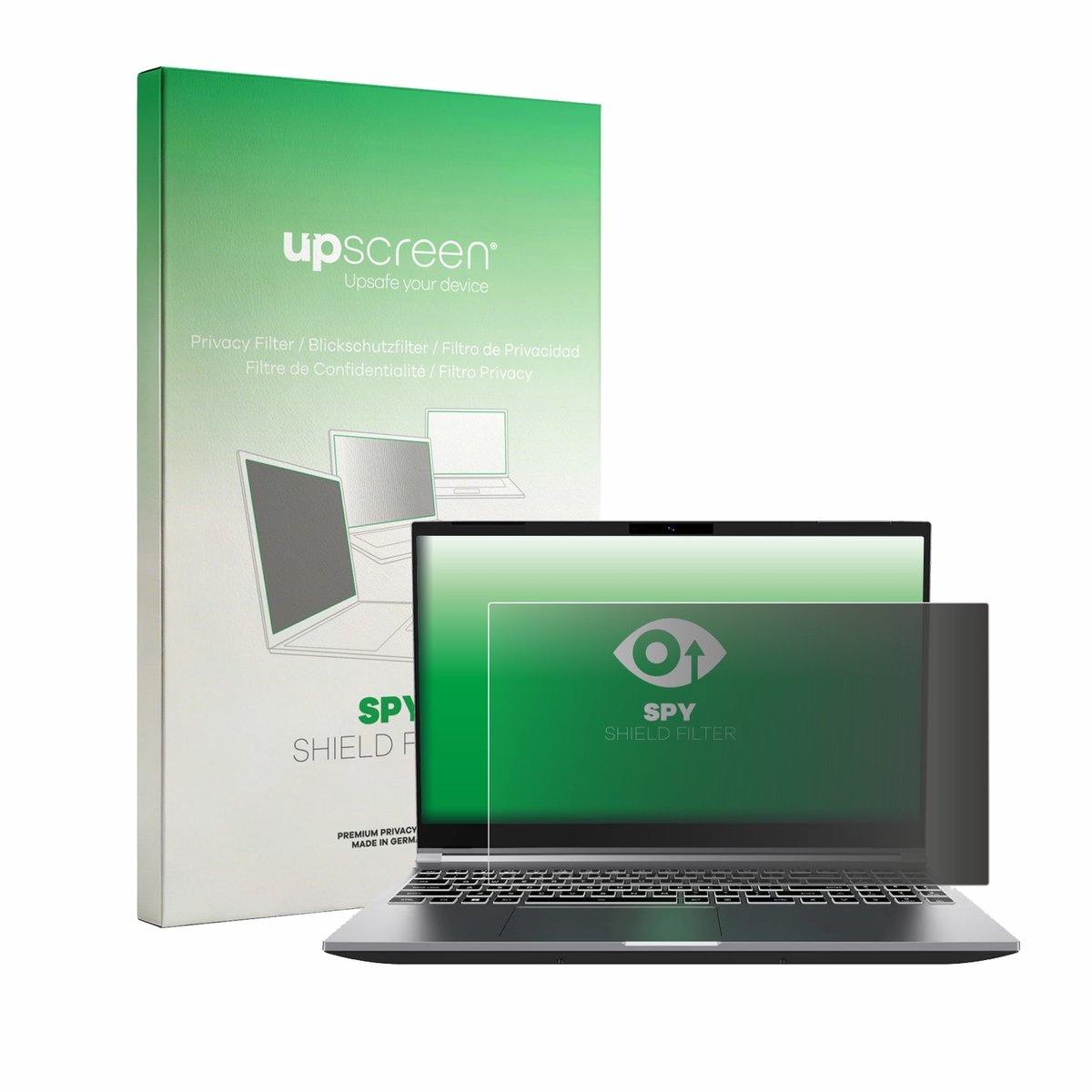 upscreen - privacyscherm voor Chuwi GTBook X - privacy filter screenfilter Blauwlichtfilter