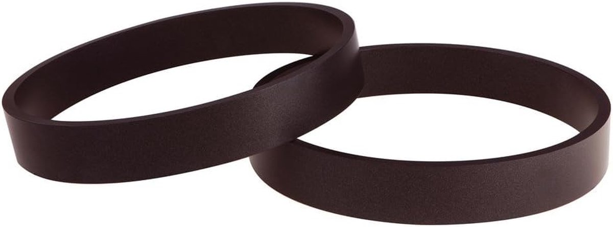 Bakring Pizza - Taartring Pizzaring - Bakken en Pizzas - Teflon Platinum Coating - 15x4x4 cm - Wit