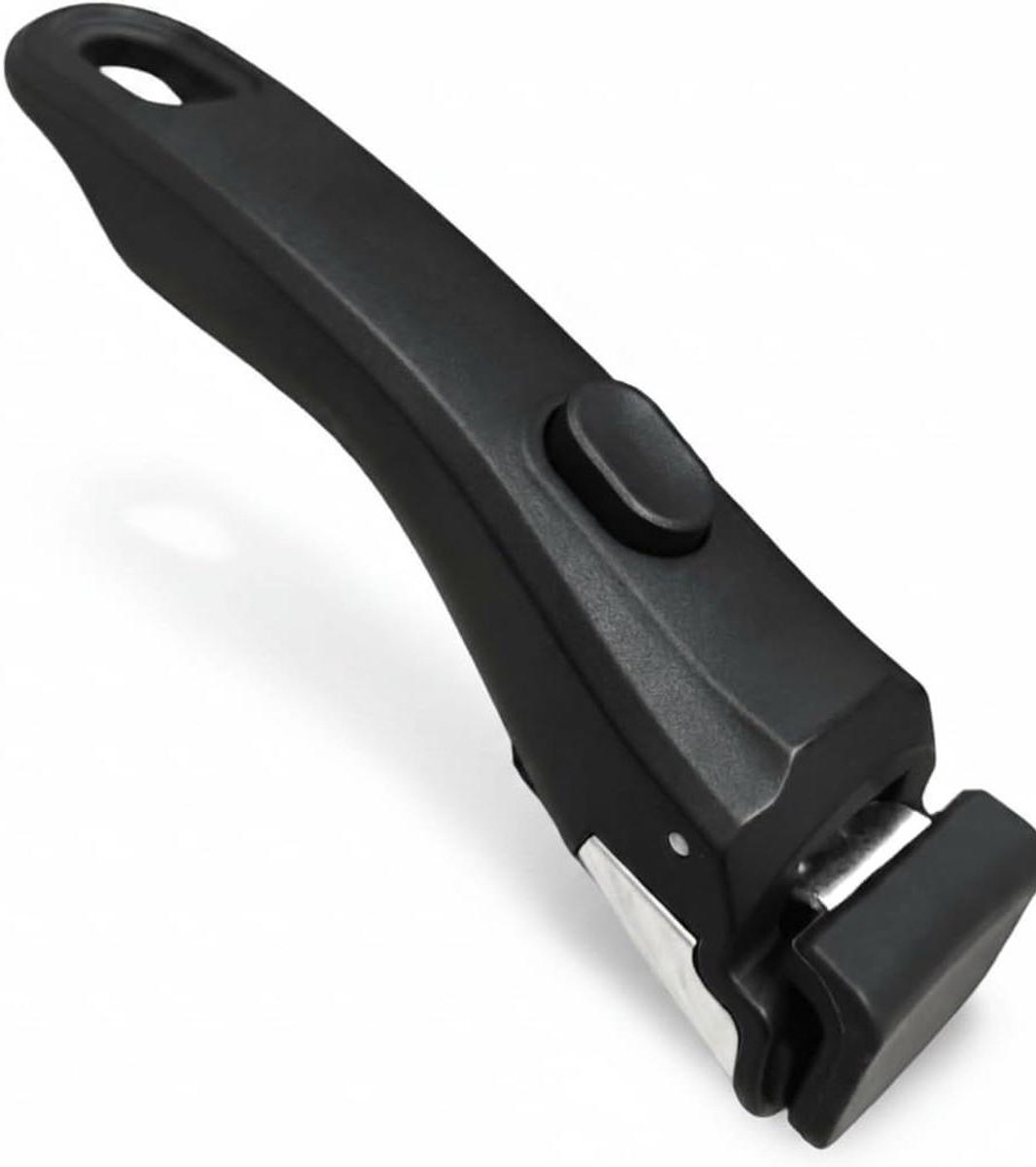 Pannengreep - Afneembare handgreep - Veilig koken - Hittebestendig antislip - 10 x 4 cm - Zwart