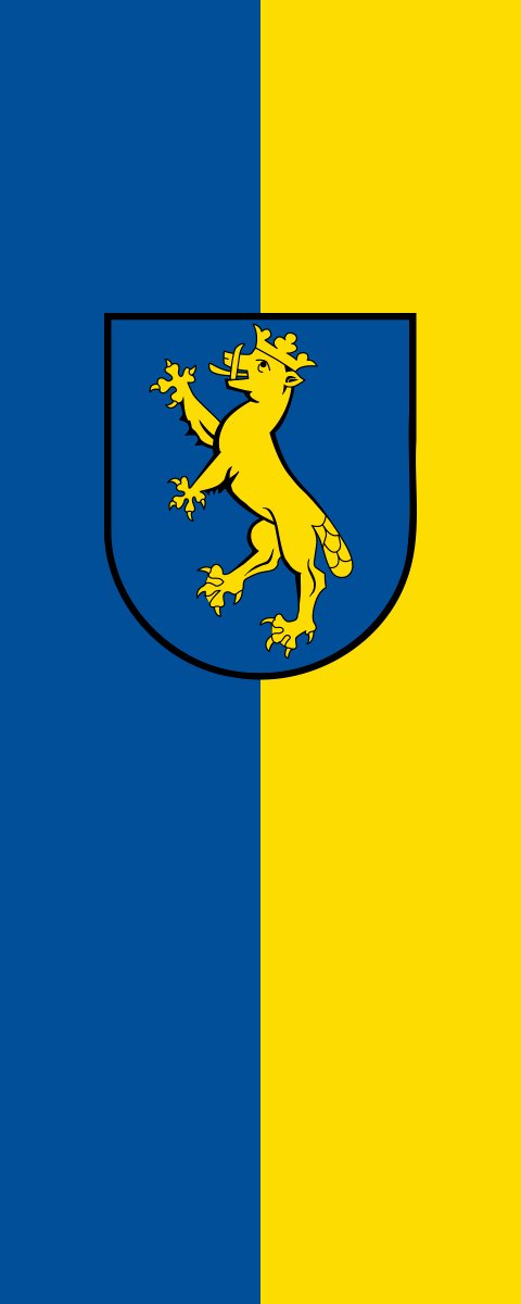 Vlag Biberach 200x300cm