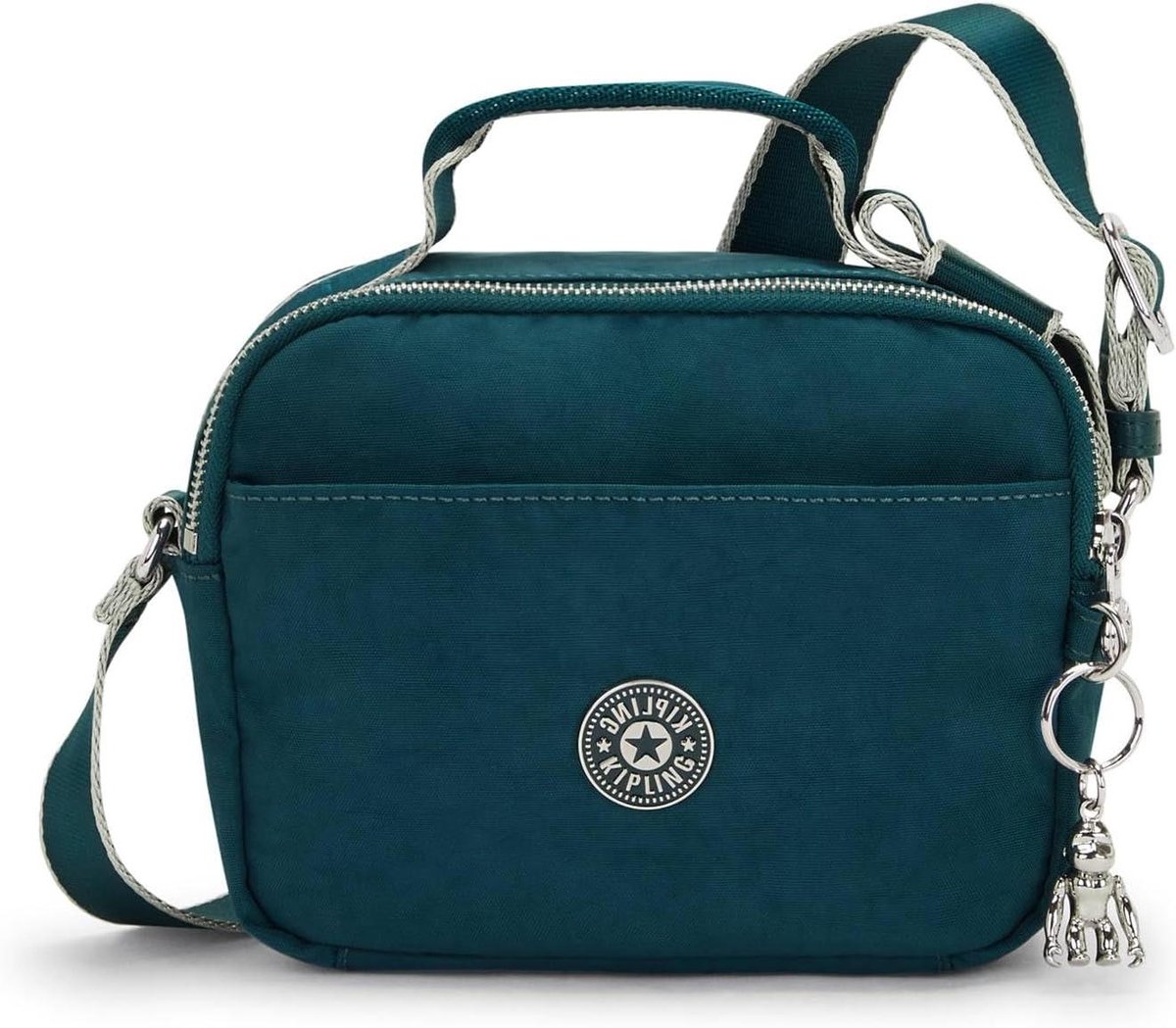 Schoudertas - Crossbody tas - Dagelijks gebruik - Praktische voorvak - 18.5 cm - Blauw