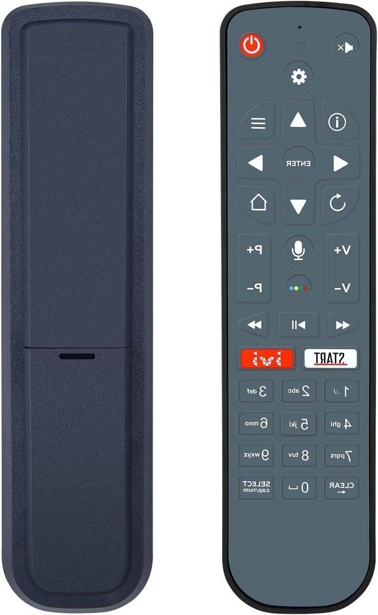 Vervangende Afstandsbediening - Universele Afstandsbediening Mediabox Afstandsbediening - TV Kijken - Geen Programmering Nodig - 12 meter bereik - Zwart
