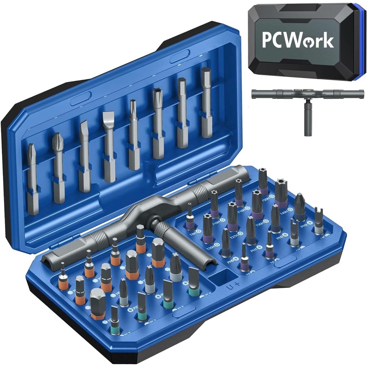 PCWork PCW08K Precision RatelSet 42-in-1 Magnetic Screwdriver Kit