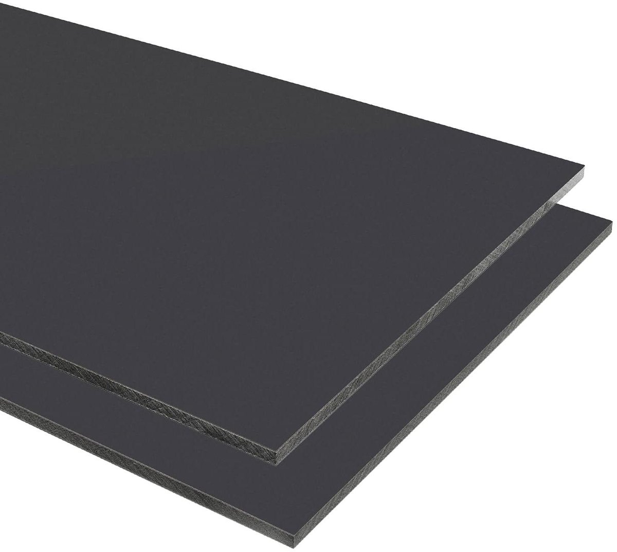 HPL Plaat - Gevelplaat Balkonplaat - Buitenbekleding Maken - Weerbestendig Krasvast - 100 x 90 cm 8mm - Antraciet RAL 7016