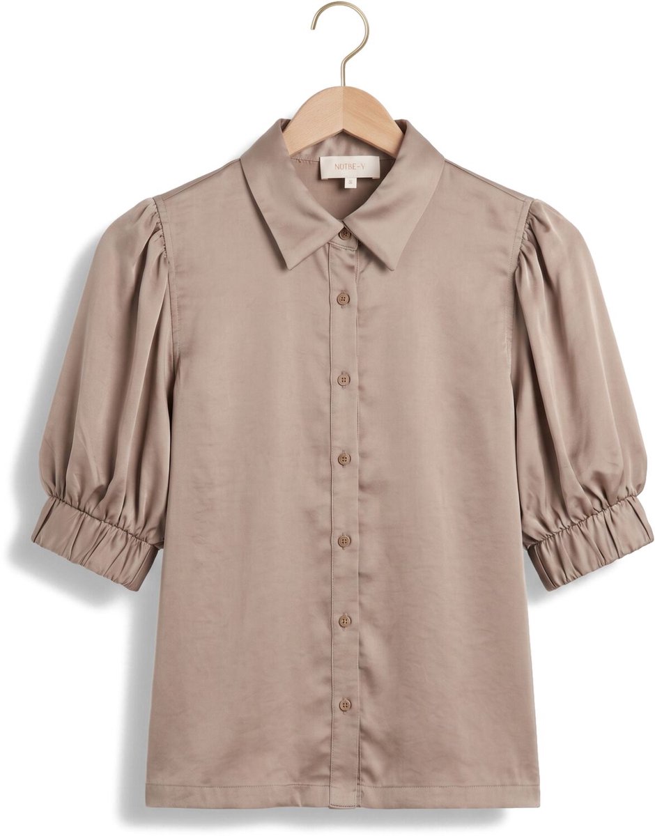 Notre-V Nv-inka Dames - Jurken - Taupe - Maat XL