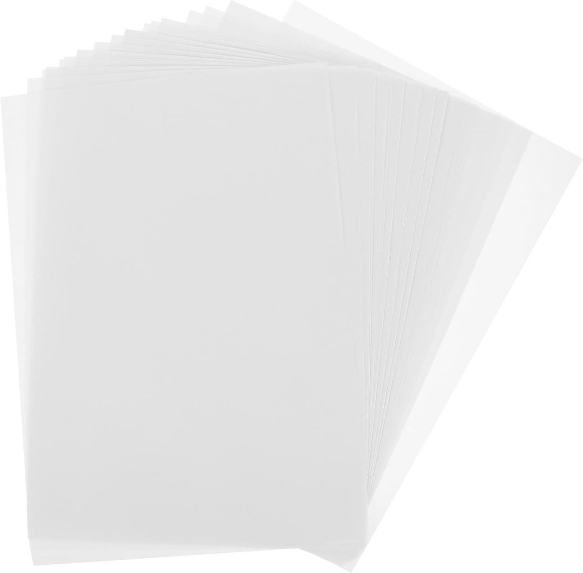 Kopieerpapier A5 - Overtrekpapier Schetspapier - Tekenen Kalligrafie - Hoge Transparantie Glad - 100 vellen A5 - Transparant