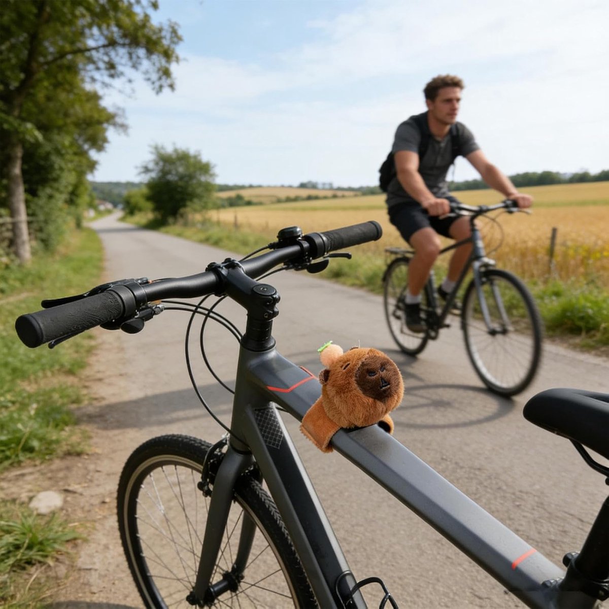 Fietsstuur Versiering - Dierenfiguur Accessoire - Fiets Rit Opvrolijken - Snelle Montage Zonder Gereedschap
