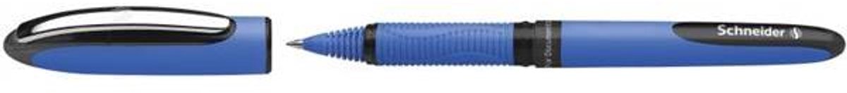 Schneider One Rollerball Pen - Zwart, Ergonomisch, Vloeiend Schrijven