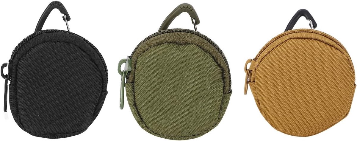 3-delige Herbruikbare Hondensnackzak met Waterdicht Oxford-materiaal en Karabijnhaak voor Wandelen, Kamperen en Outdoor-activiteiten – Ideaal voor Training en Snacks onderweg