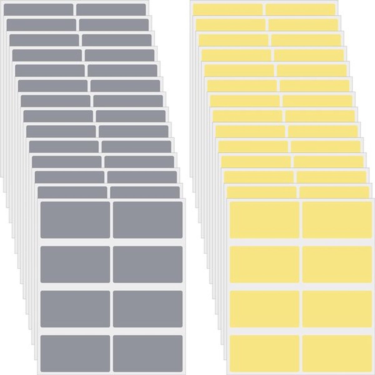 Krasstickers 30 Stuks - Zelfklevend - Goud/Zilver - DIY Verrassingen - Spel/Activiteit - Hoogwaardige Kwaliteit - Kraskaarten