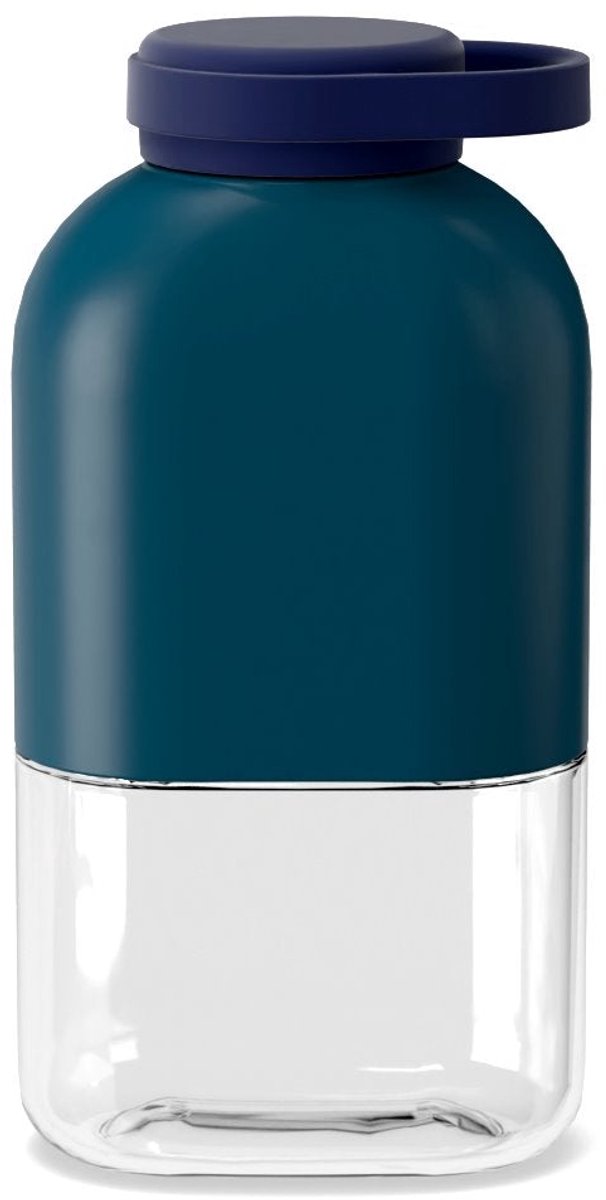 EKOBO GO Drinkfles 350 ml - Tritan - BPA-vrij - Lekvrij - Blauw