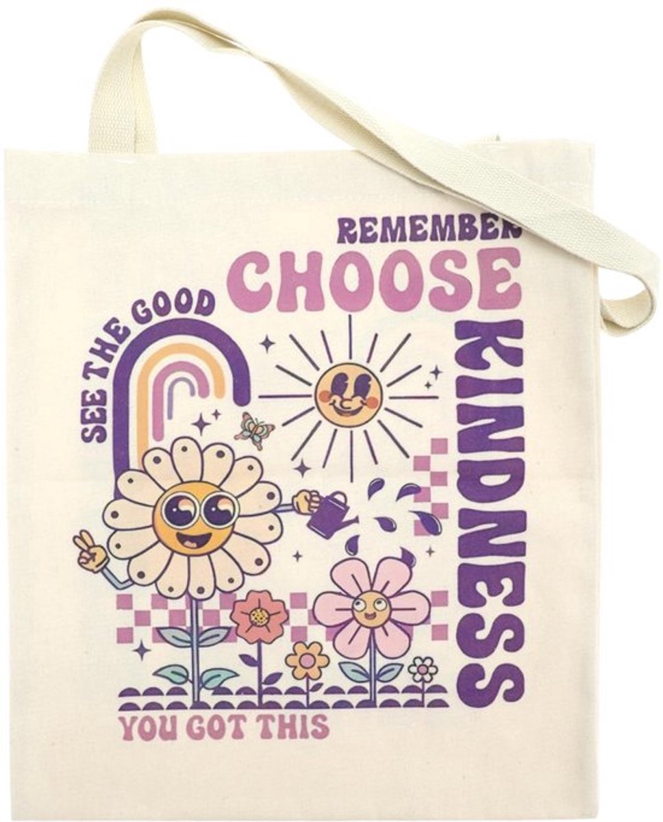 Boodschappentas Herbruikbaar - Canvas Shopper - Duurzaam - Ruime Opbergruimte - Robuust - Ideaal voor Winkelen - Tote Bag