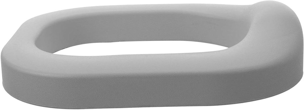Kinderen Toiletbril - Toiletbril Cover - Zindelijkheidstraining - Comfortabel PU Kussen - 27x22x5 cm - Lichtgrijs