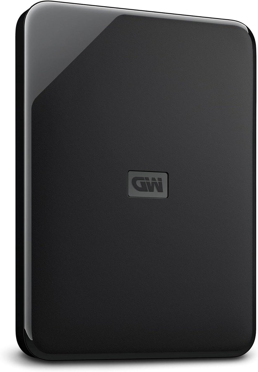Externe Harde Schijf - Portable Opslag - Bestanden Opslaan - Plug and Play - 2 TB - Zwart