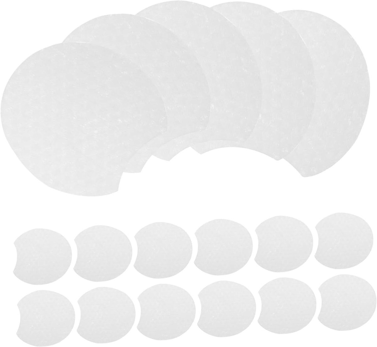 Make-up Remover Pads - Gezichtsdoekjes Wattenpads - Make-up Verwijderen - Parelpatroon - 1200 stuks - Wit