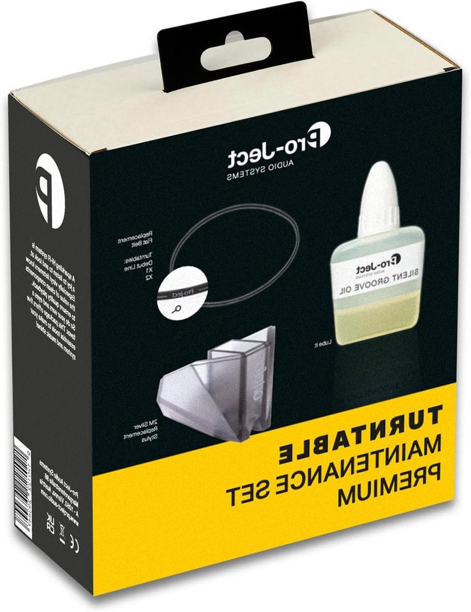 Draaitafel Onderhoudsset - Platenspeler Kit - Probleemloos Luisteren - Soepele Lagerwerking - 1 Set - Niet gespecificeerd