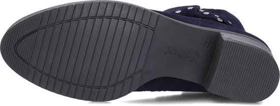 Gabor 511 Enkellaarsjes - Enkelboots met rits - Dames - Blauw - Maat 41