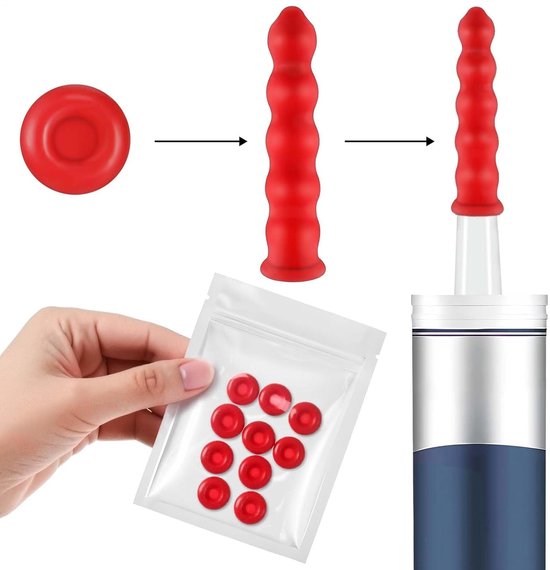 Kit Opslag Tuitdoppen - Bewaar Doppen - Kit Beschermen - Herbruikbaar & Stevig - 20 Stuks - Transparant — afbeelding 4