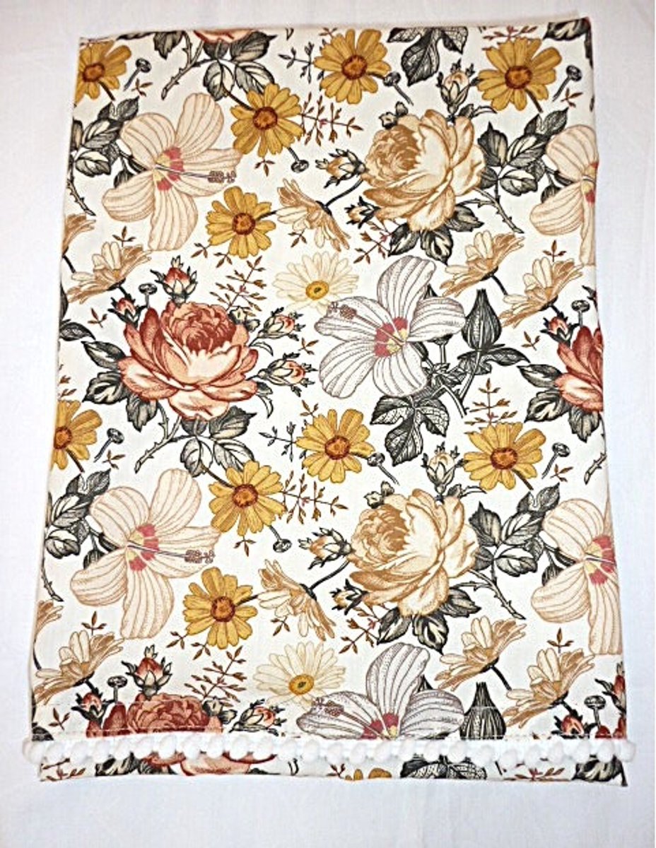 Oogappel Zomertuin Wieglaken 75x100 cm-Multicolour