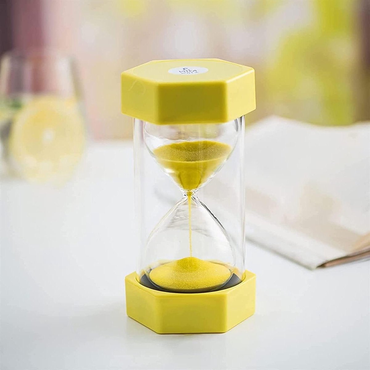 Zandloper - Hourglass Timer - Tijdmanagement Hulpmiddel - Dubbele Laag Bescherming - 5 10 15 30 minuten - Meerdere Kleuren