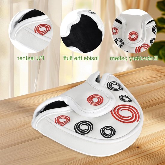 Magnetische Golf Putter Headcover voor Mallet Putters van Merkloos — afbeelding 2