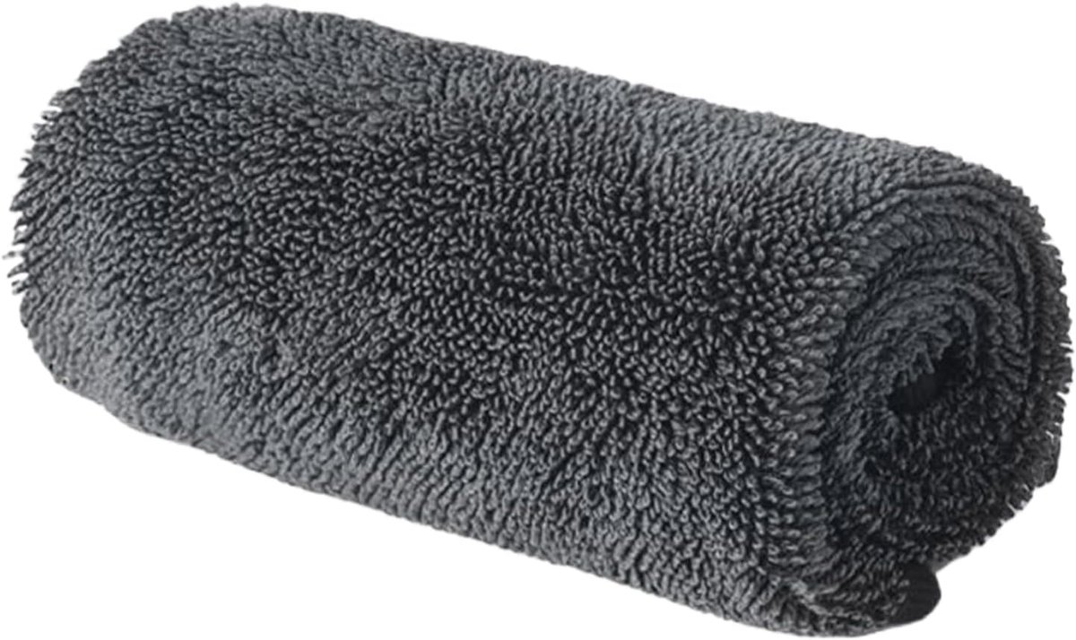 Microfiber Doeken - Auto Poetsdoeken - Voertuig Drogen - Super Absorberend - 90x60 cm - Blauw