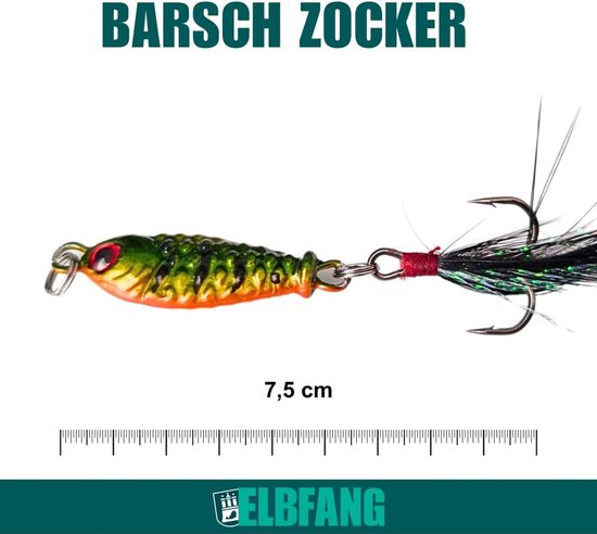 Vis Aas Set - Pilker Wobbler - Vissen Op Baars - Verticale Visserij - 4 Stuks - Multikleur — afbeelding 3
