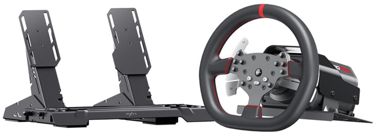 Pxn V10 Ultra Simracing Kit Stuurwiel Pedalen Klemmen Voor Pc Ps4 Xbox