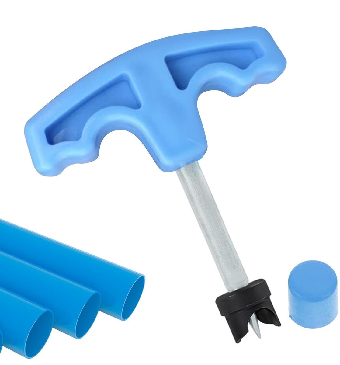 Irrigatie Perforator - Slang Pons - Bewatering Aanleggen - Roestvrij Staal - 16mm 20mm - Zwart