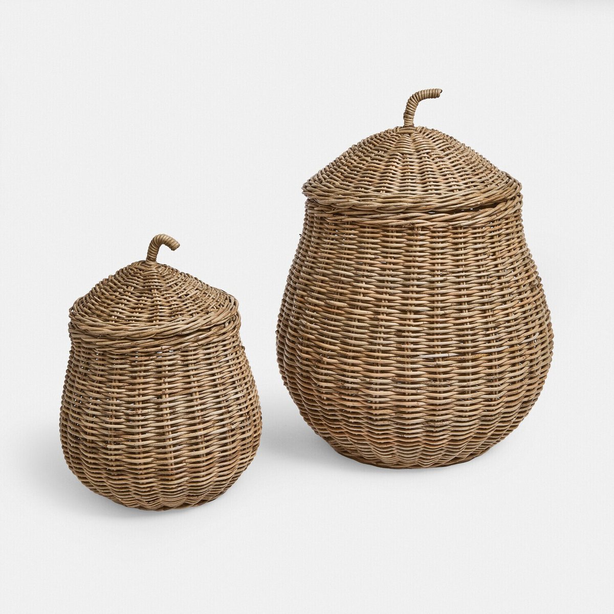 LOBERON Mand set van 2 Fernn bruin