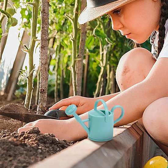 Waterkan Kinderen - Tuingereedschap Peuter - Planten Water Geven - Ergonomische Handgreep - 8 x 3.5 x 4.8 cm - Groen — afbeelding 4