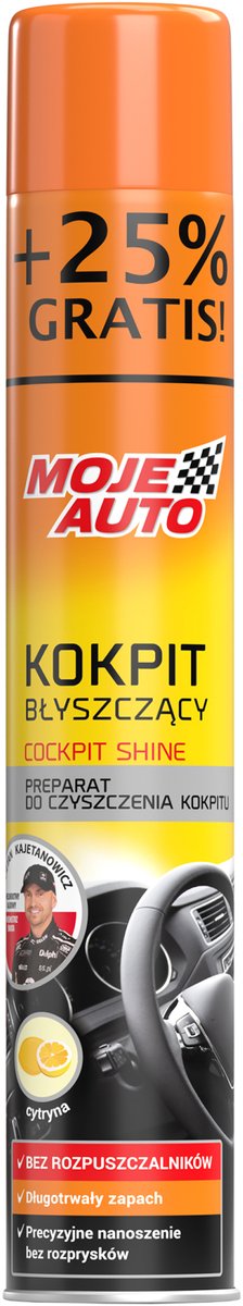 Moje Auto - Cockpit Glansmiddel - Citroen 600ml (750ml Promo)
