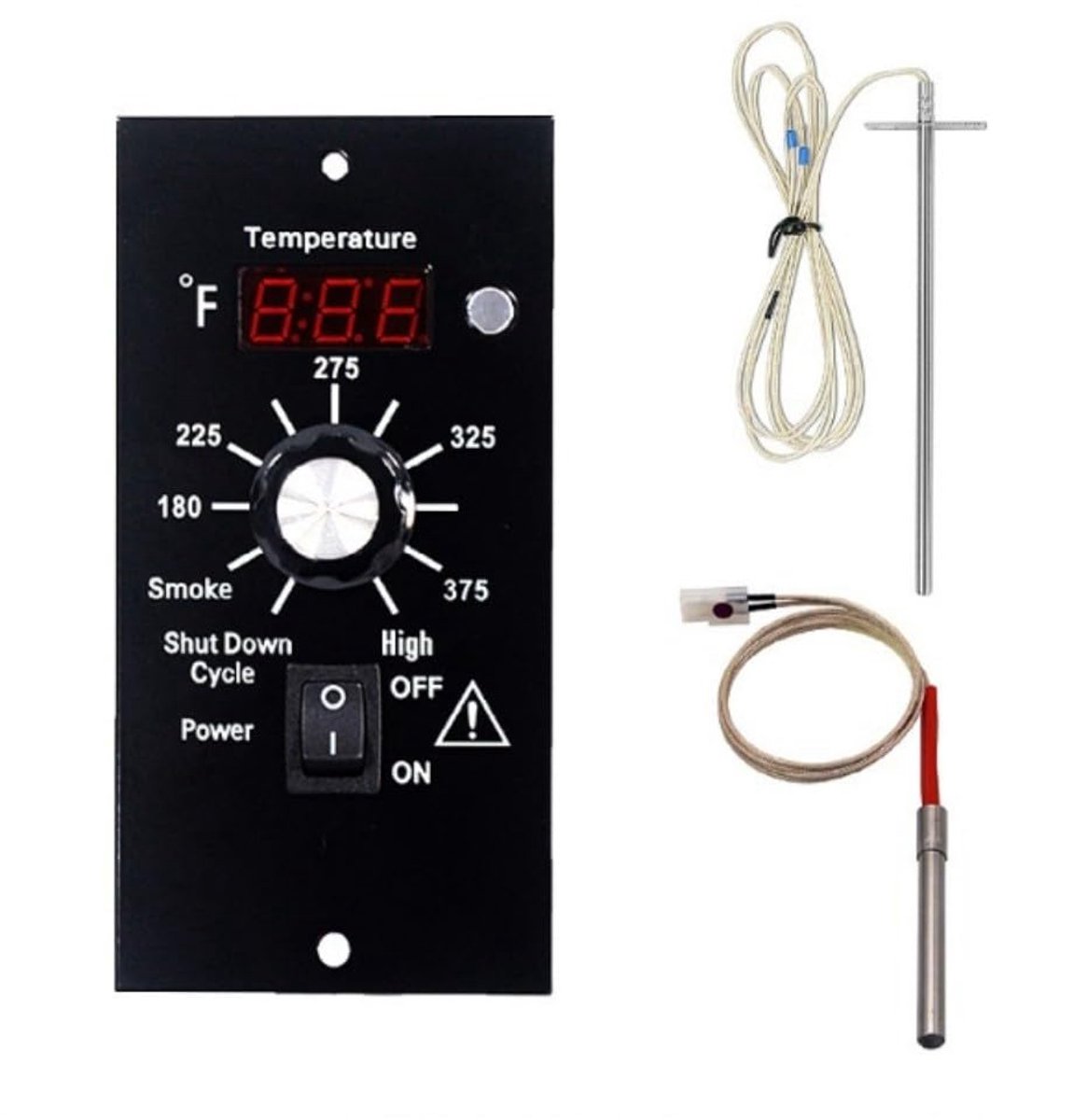 Digitale Thermostaat Kit - Temperatuurregelaar Grill - BBQ Koken - Nauwkeurige Controle - 