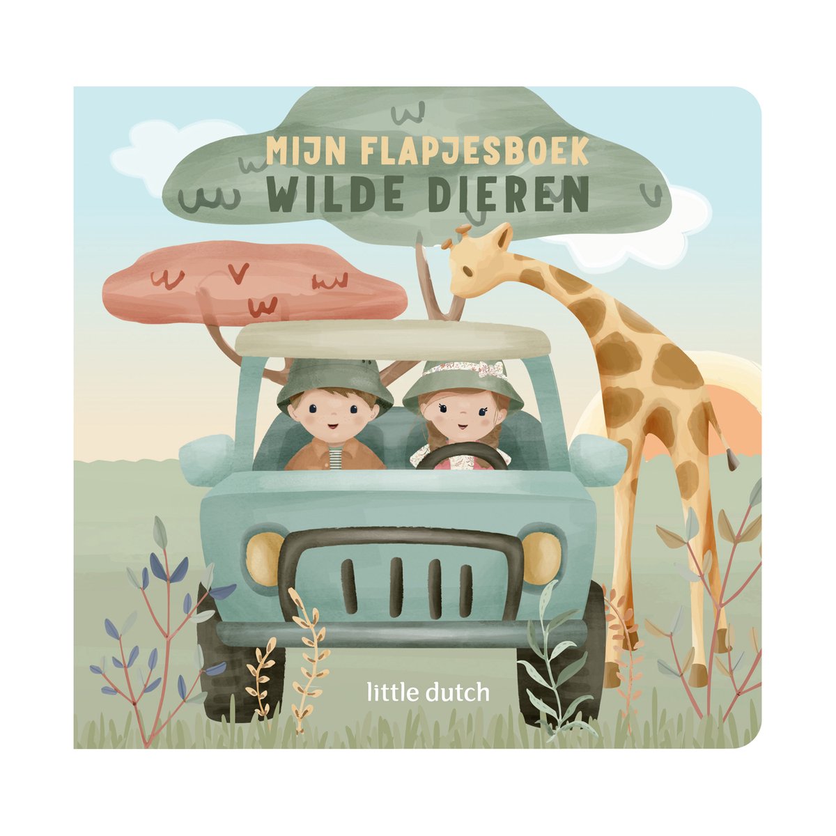 Little Dutch - Mijn Flapjesboek - Wilde Dieren