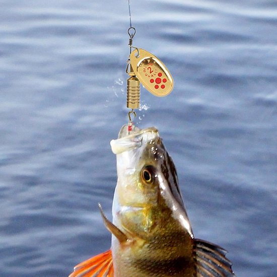 Fishing Spinner Bait - 10 Stuks, Spinner Baits Metalen Kunstaas Voor Baars, Hoogreflecterende Uitrusting Met Drie Haken Voor Offshore Rivieren Meren Watersport — afbeelding 3