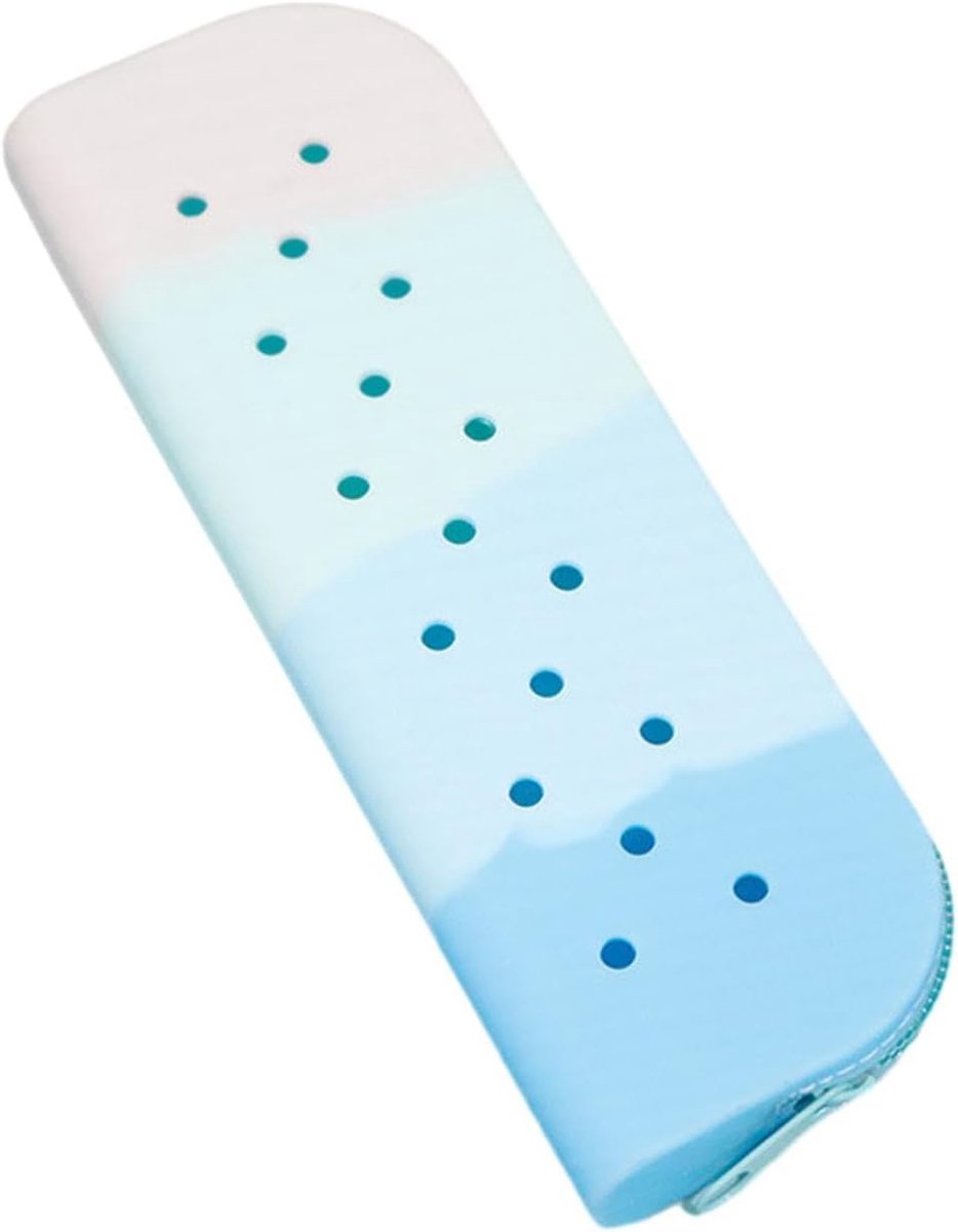 Waterdicht Etui - Pennenhouder Siliconen - Schrijfwaren Opbergen - Zacht en Flexibel - 21.3 x 14.7 x 2.8 cm