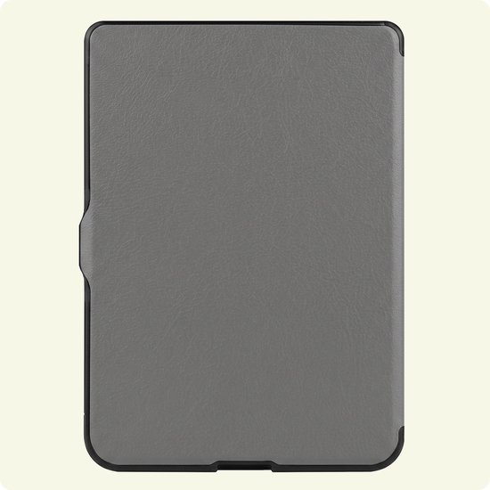 Hoes Geschikt voor Kobo Nia - E-reader Bescherm Hoesje Case Sleep Cover Trifold - Hoes Geschikt voor Kobo Nia Hoesje - Grijs — afbeelding 4