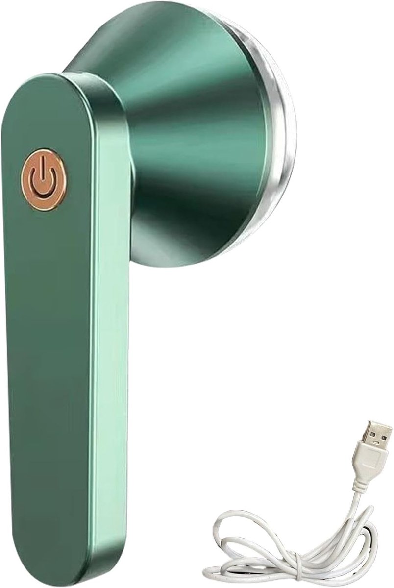 Oplaadbare Pluisverwijderaar - Kledingtrimmer - Kleding Onderhoud - Efficiënte Dieptereiniging - 13.5 cm - Groen