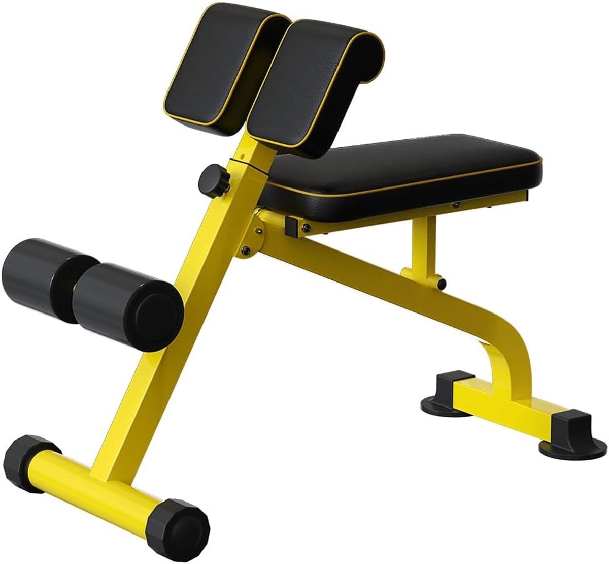 Opvouwbare Trainingsbank - Verstelbare Fitnessbank - Thuis Trainen - Robuuste Stalen Constructie - Tot 550 kg - Zwart