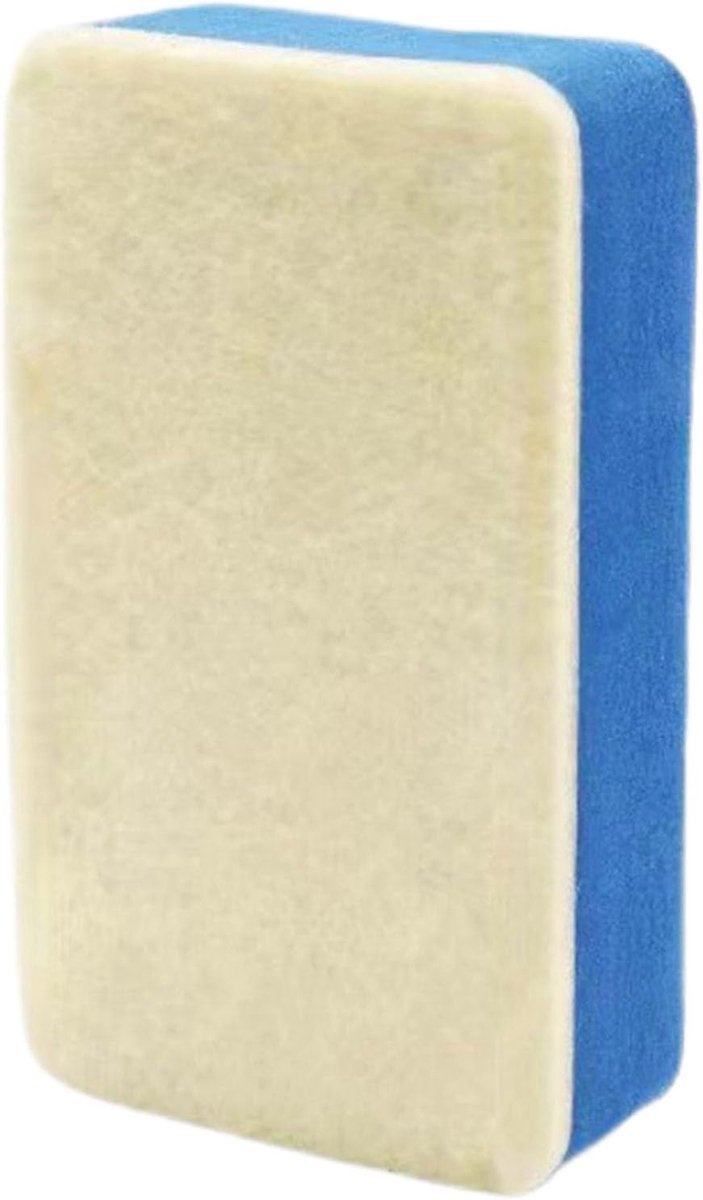 Ruitreinigingsborstel - Glas reiniger - Optimaal zicht - Streepvrije reiniging - 5 x 4 x 22 cm - Blauw