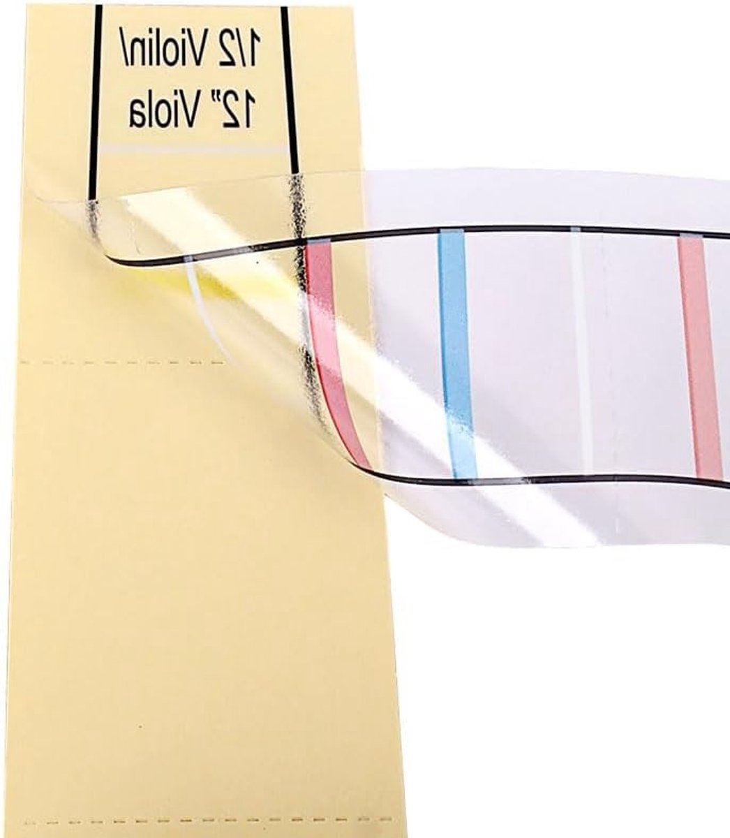 Vingersticker voor Viola en Viool - Positie Marker, Fret Labels en Muziek Accessoire voor Beginners