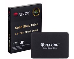 AFOX 2,5" SSD - 240GB - TLC - 555 MB/S Leessnelheid