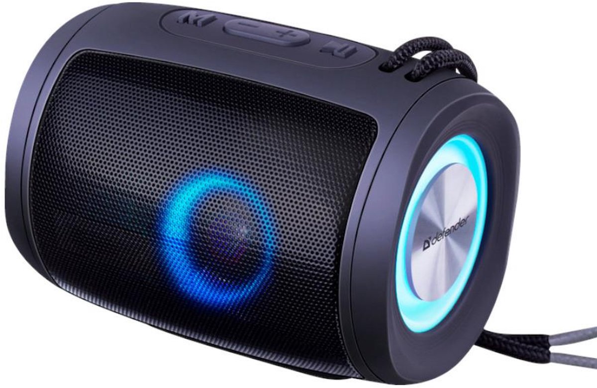 Defender Enjoy Serie - Draagbare Speaker - Bluetooth 5W - TWS - 7 Kleuren LED