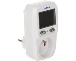 Stopcontact energiemeter met penaarde  - Geschikt voor België