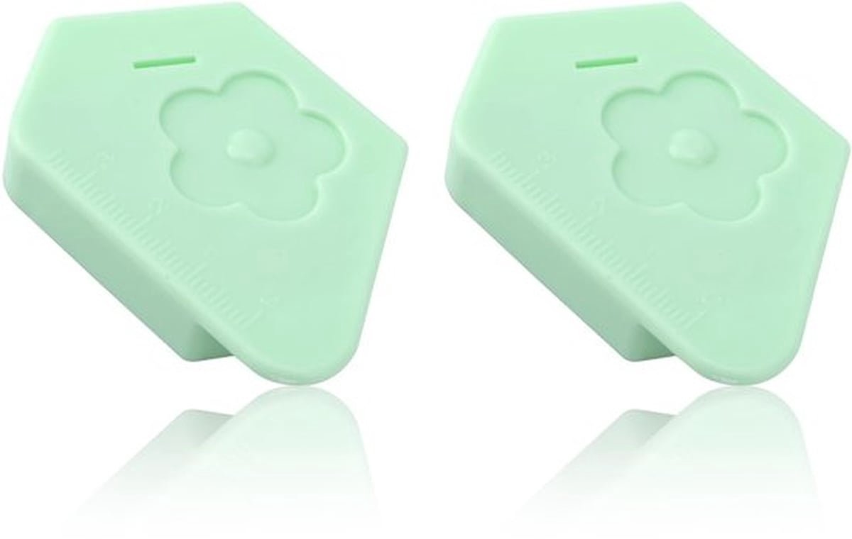 Naadgeleider 2 Stuks - Magnetische Naaigeleider - Multifunctioneel Zoomgeleider - Naaimachine Accessoires - Kunststof - 5,9x4x1cm - Naaimachineaccessoires